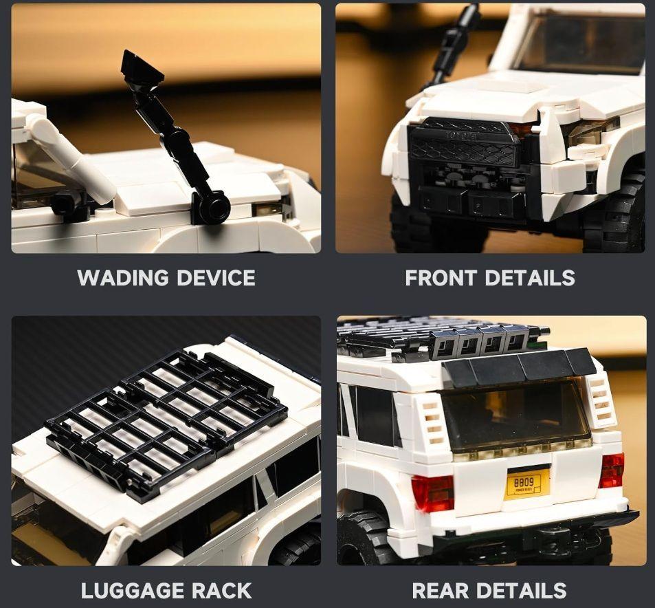 Auto Jeep SUV Toyota 4Runner, compatible Lego-6