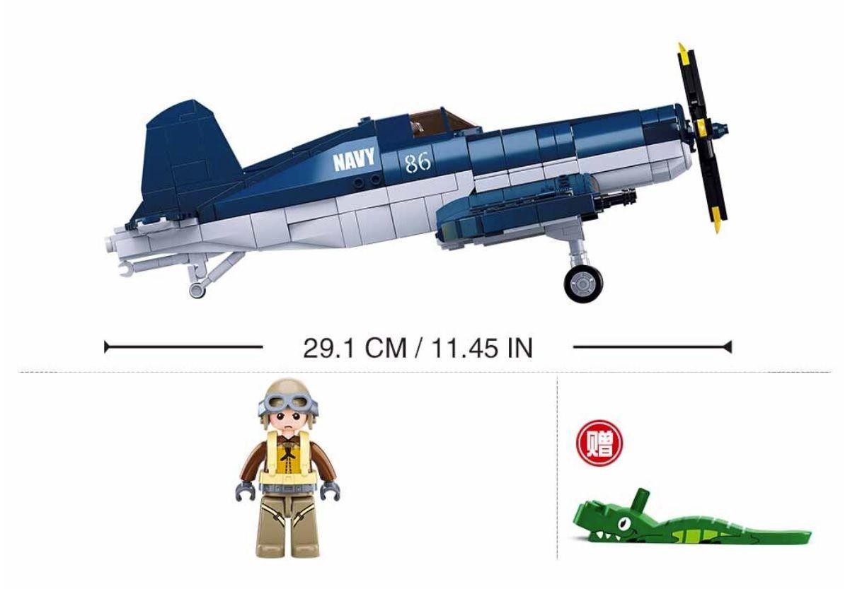 Avion Segunda Guerra Mundial USNAVY F4U-1 Corsair-2