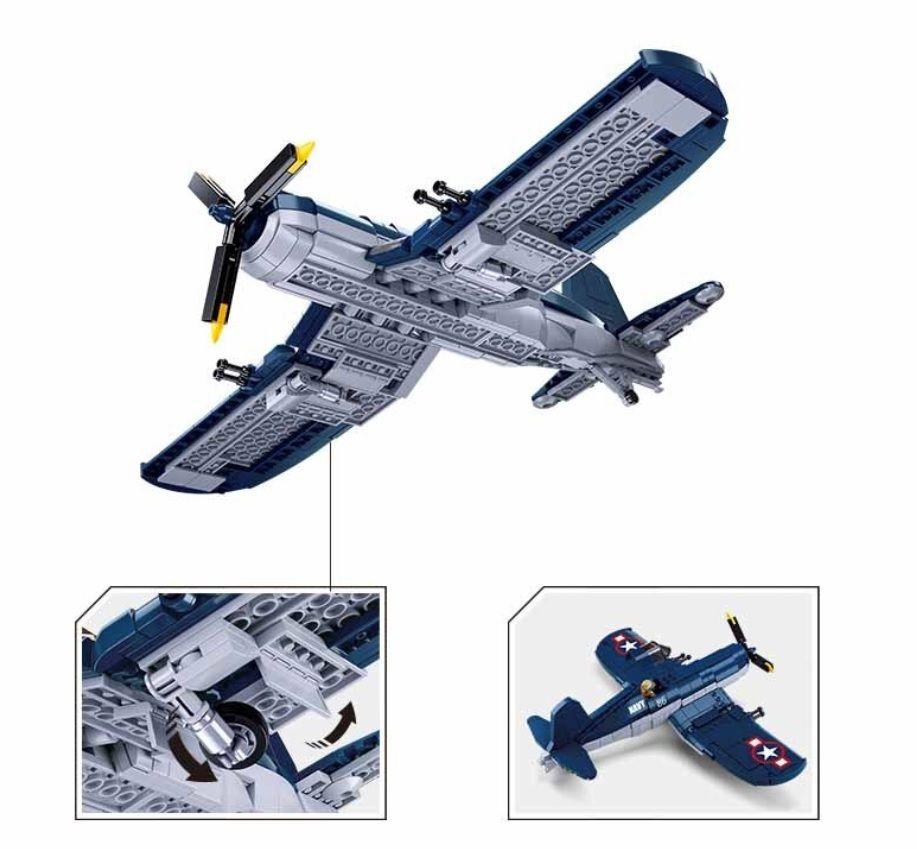 Avion Segunda Guerra Mundial USNAVY F4U-1 Corsair-3