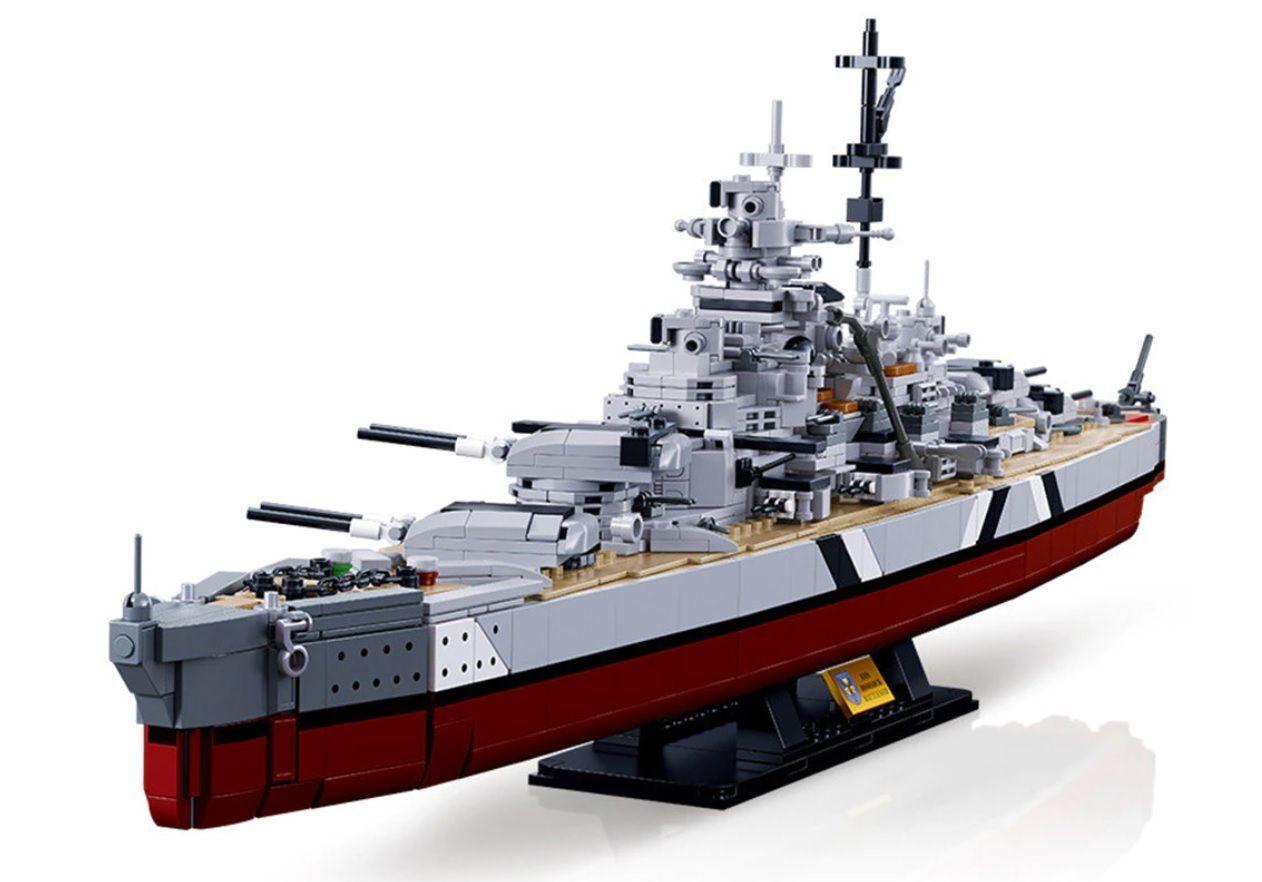 Barco Acorazado Aleman Bismarck/Tirpitz 75 (cm)-0