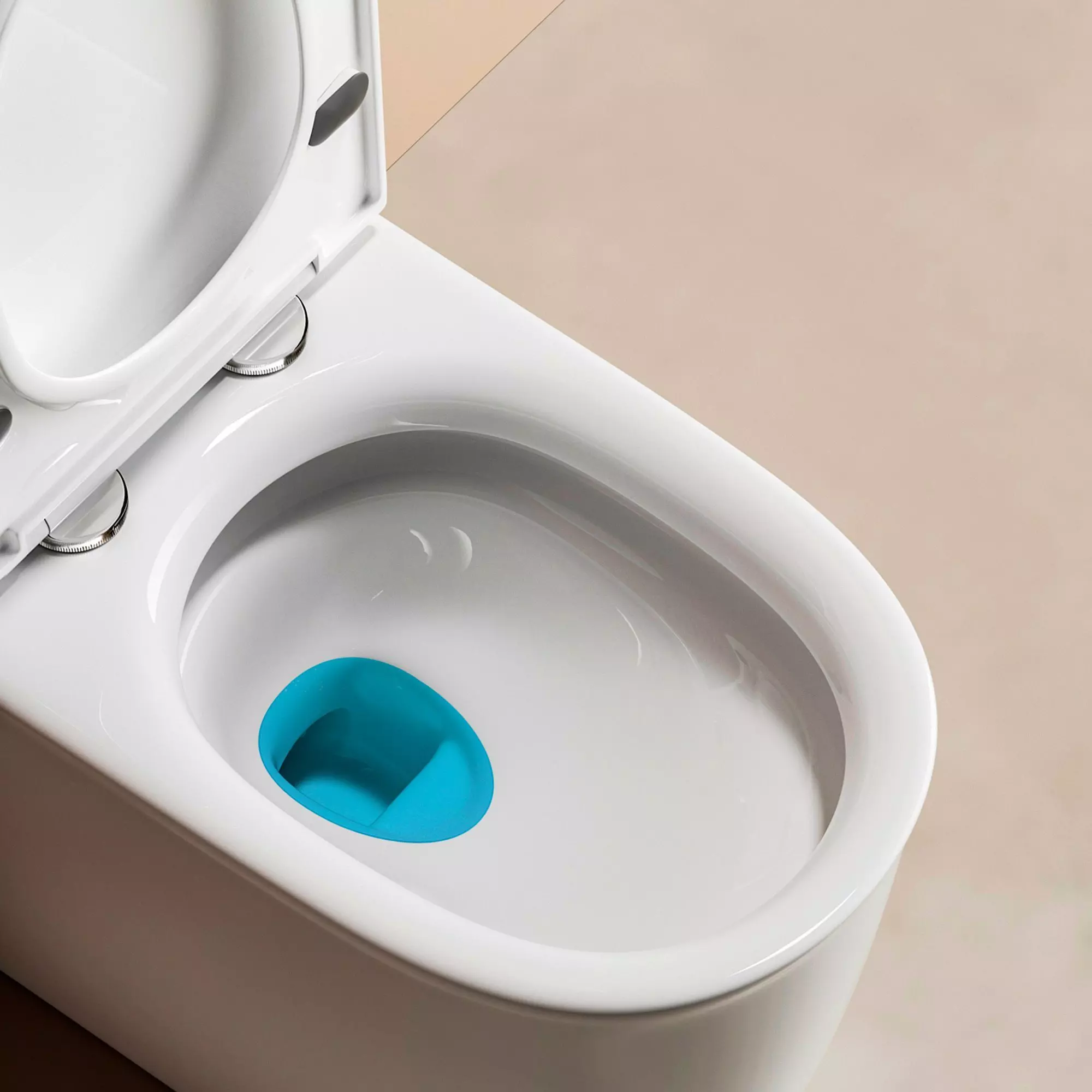 WC One Piece Design 2045 Joytek Descarga a Piso 30 cm Blanco-3