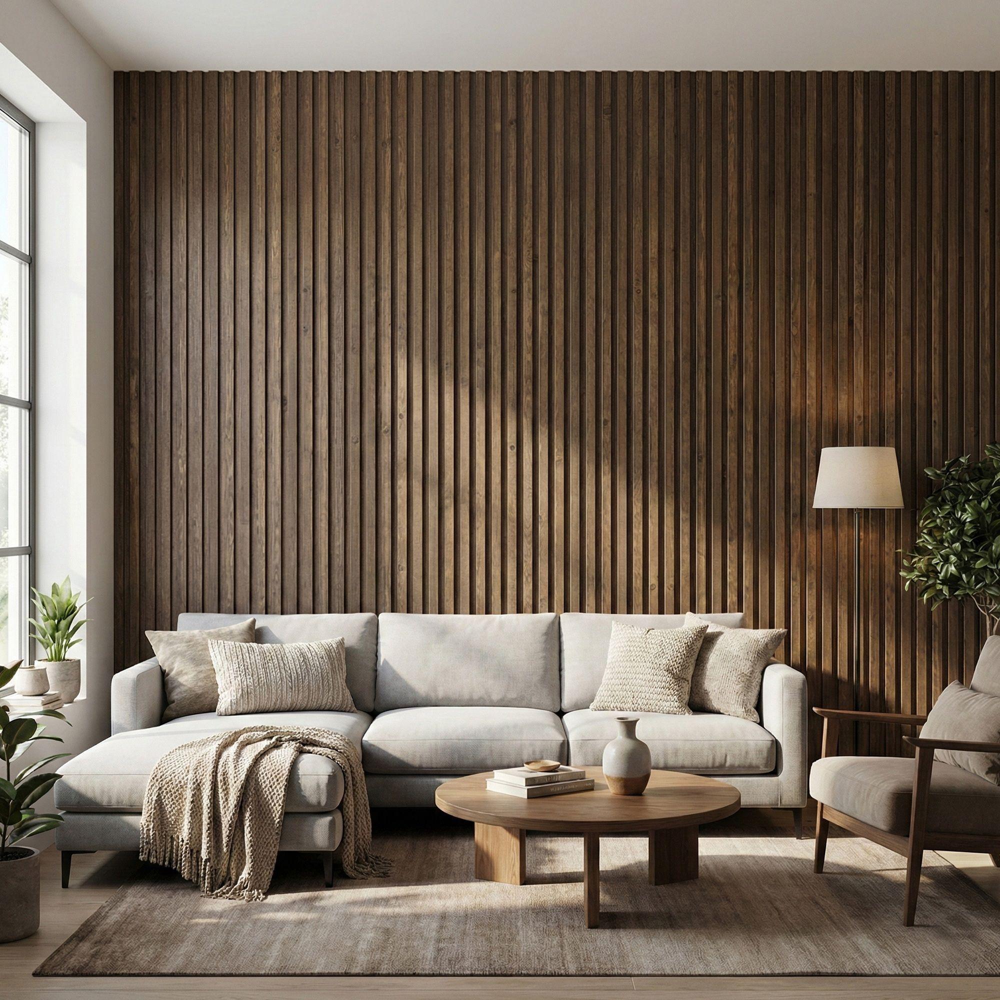 Wall Panel Nogal 240x16 cm 3.84 m² (10 Paneles)-2