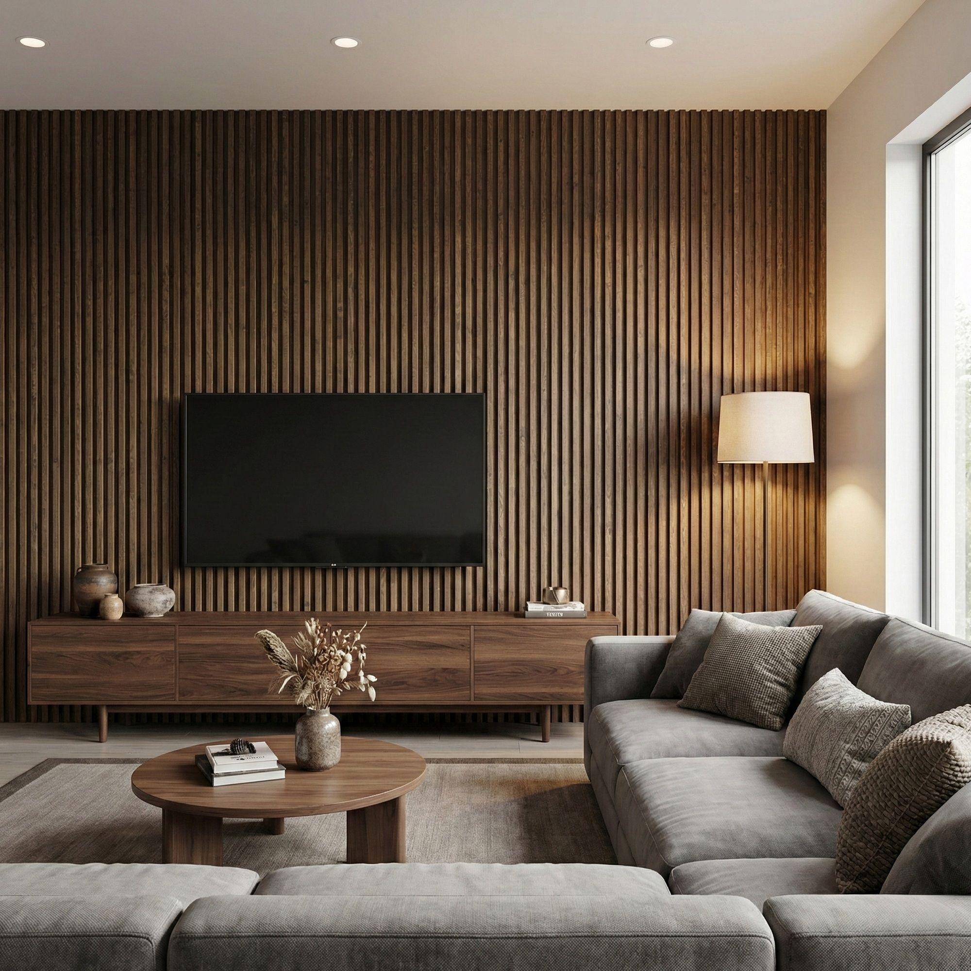 Wall Panel Nogal 240x16 cm 3.84 m² (10 Paneles)-3