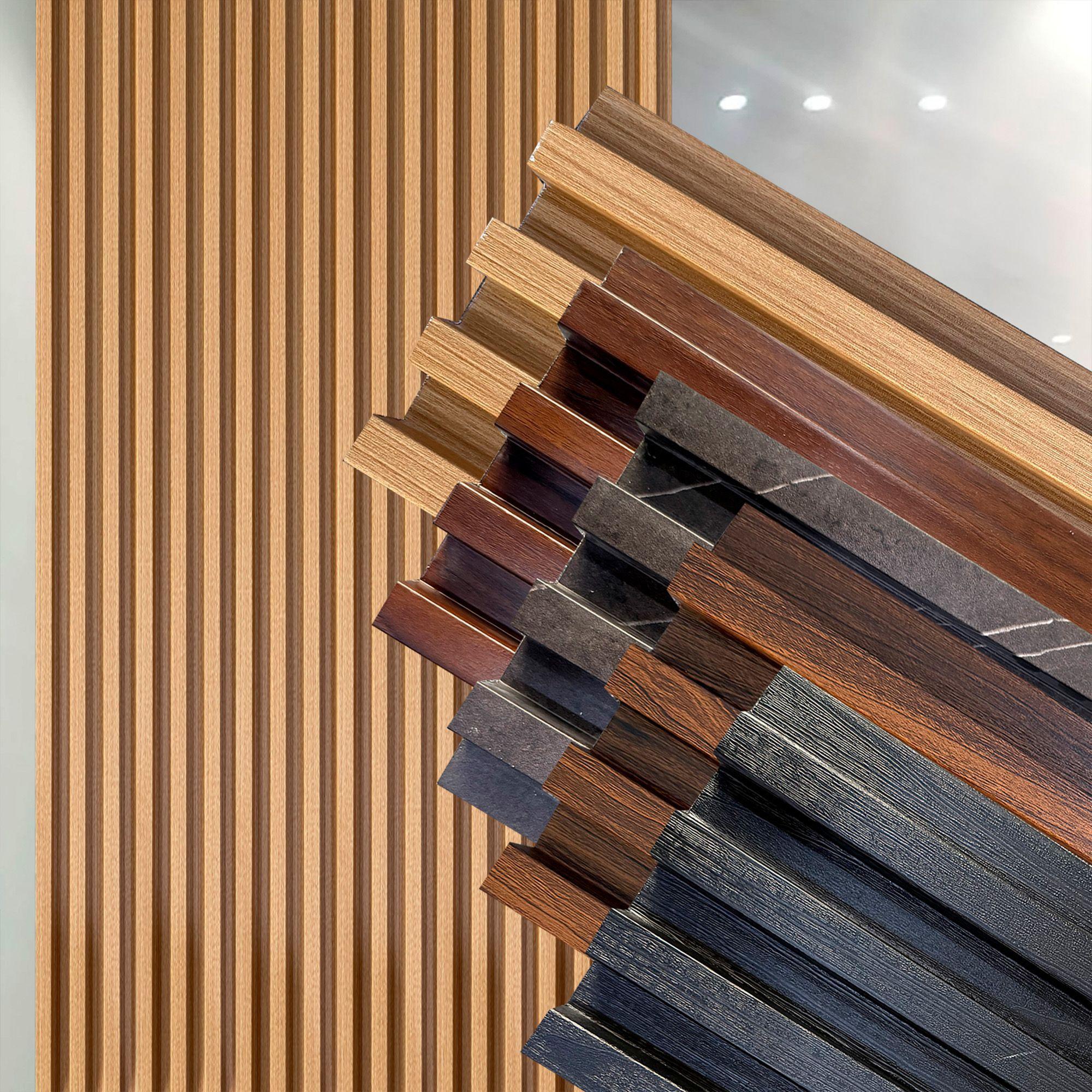 Caja Wall Panel PVC Castaño 290x16 cm 4,78 m2 10 Paneles-5