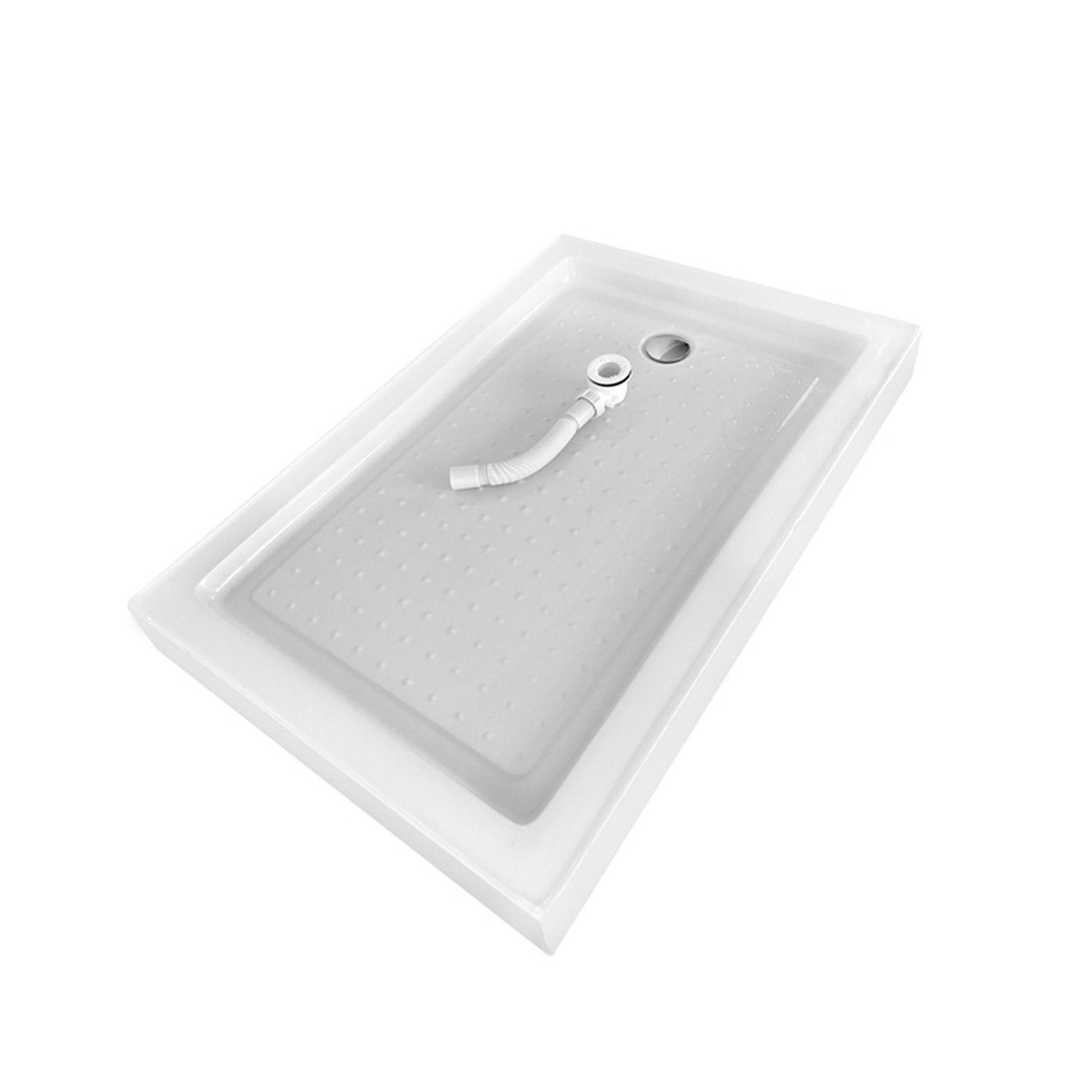 Receptáculo para Ducha Rectangular Joytek 100x80x13 cm-2