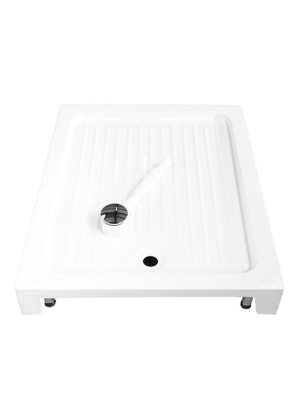 Receptáculo para Ducha Rectangular Joytek 100x80x13 cm-4