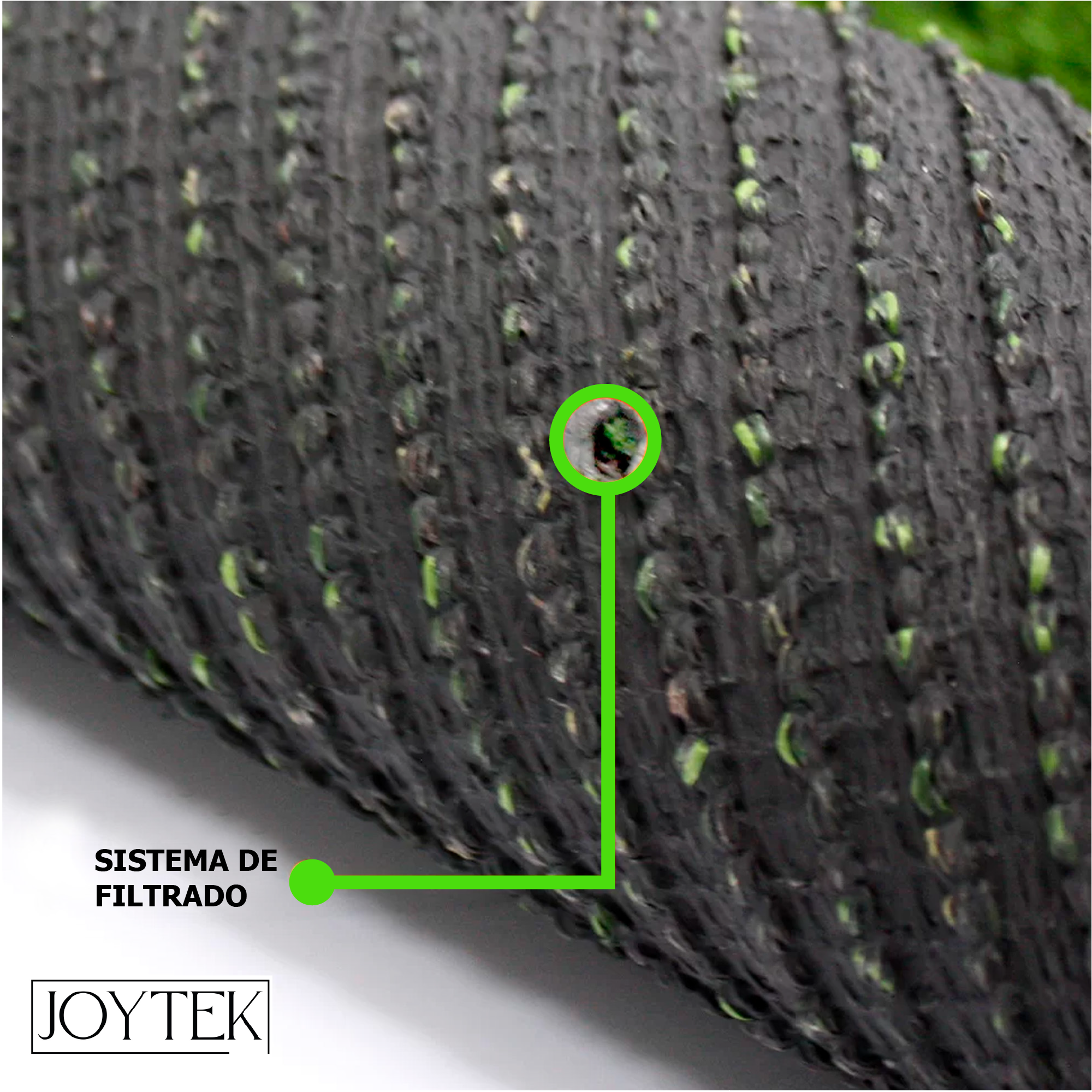 Pasto Sintético Joytek de 40mm 2x2mt (4 m2)-2
