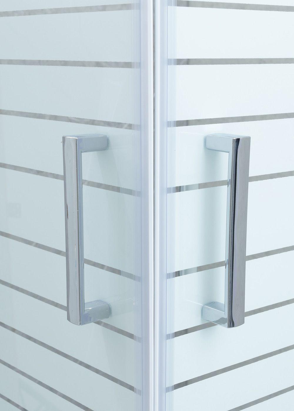 Shower Recto Strava Blanco 70x70cm (Incluye Receptáculo)-4