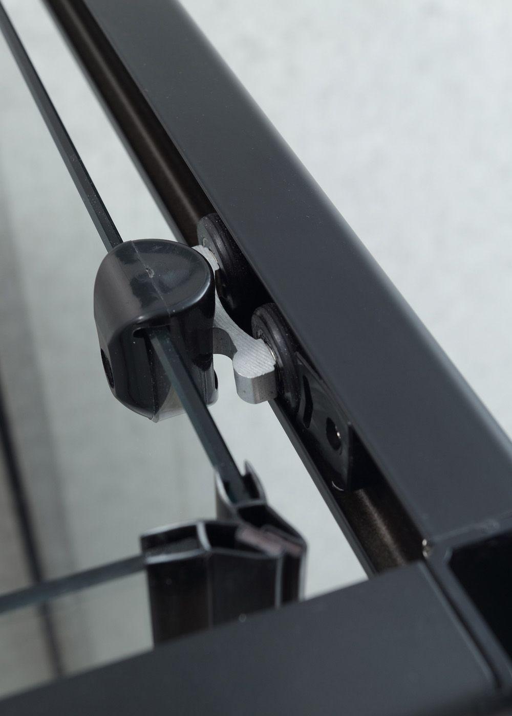 Shower Recto Strava Negro 90x90cm (Incluye Receptáculo)-4