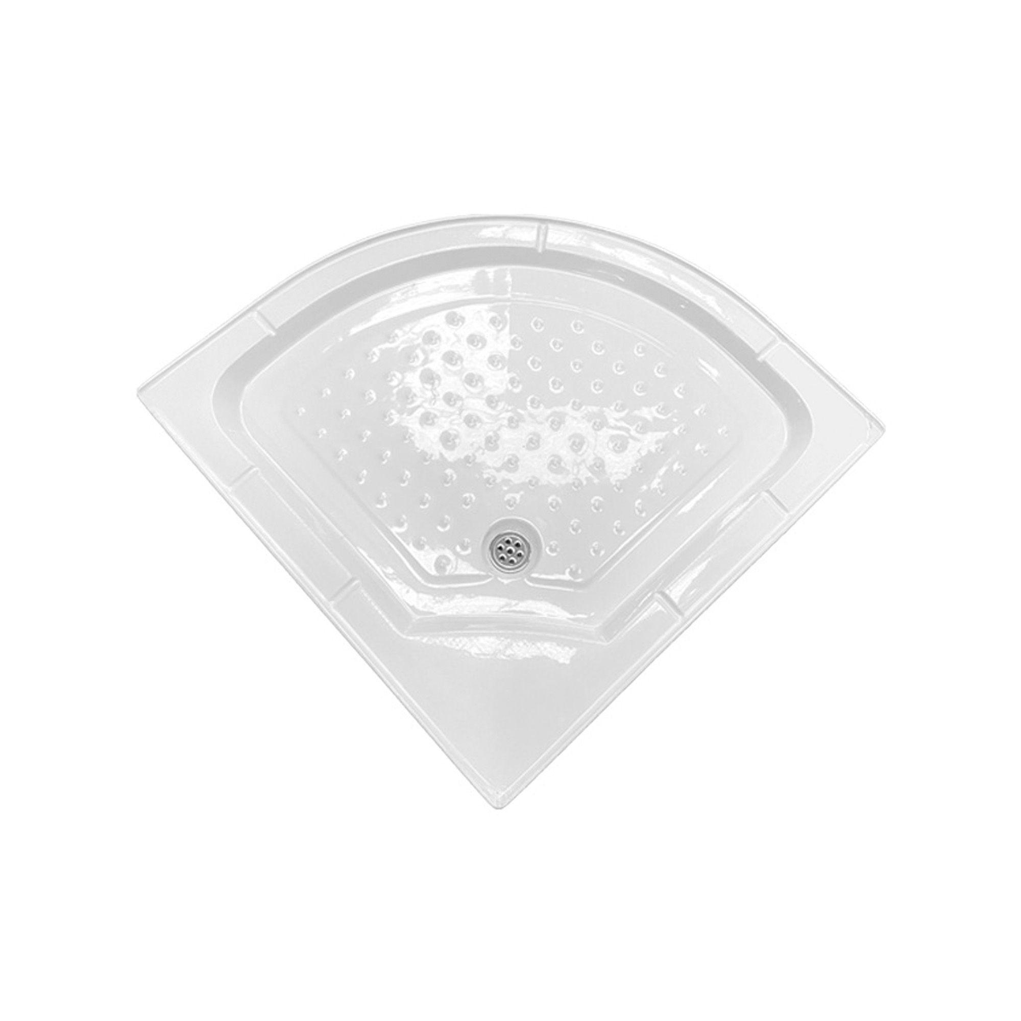 Receptáculo para Ducha Curvo Joytek 80x80x13 cm-1