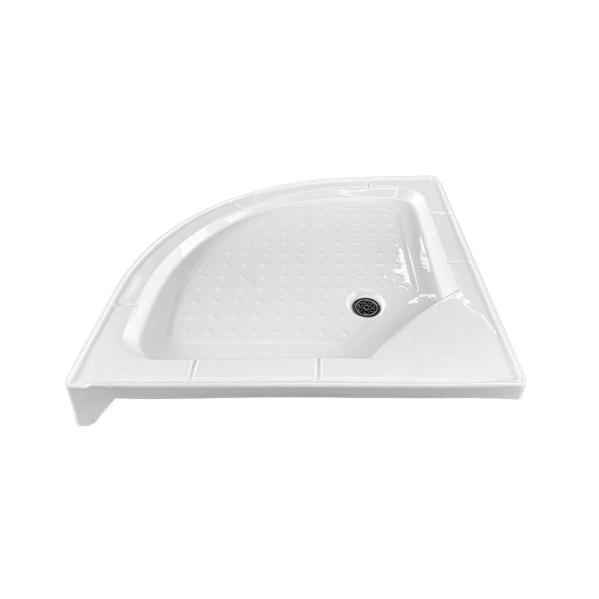 Receptáculo para Ducha Curvo Joytek 80x80x13 cm-2