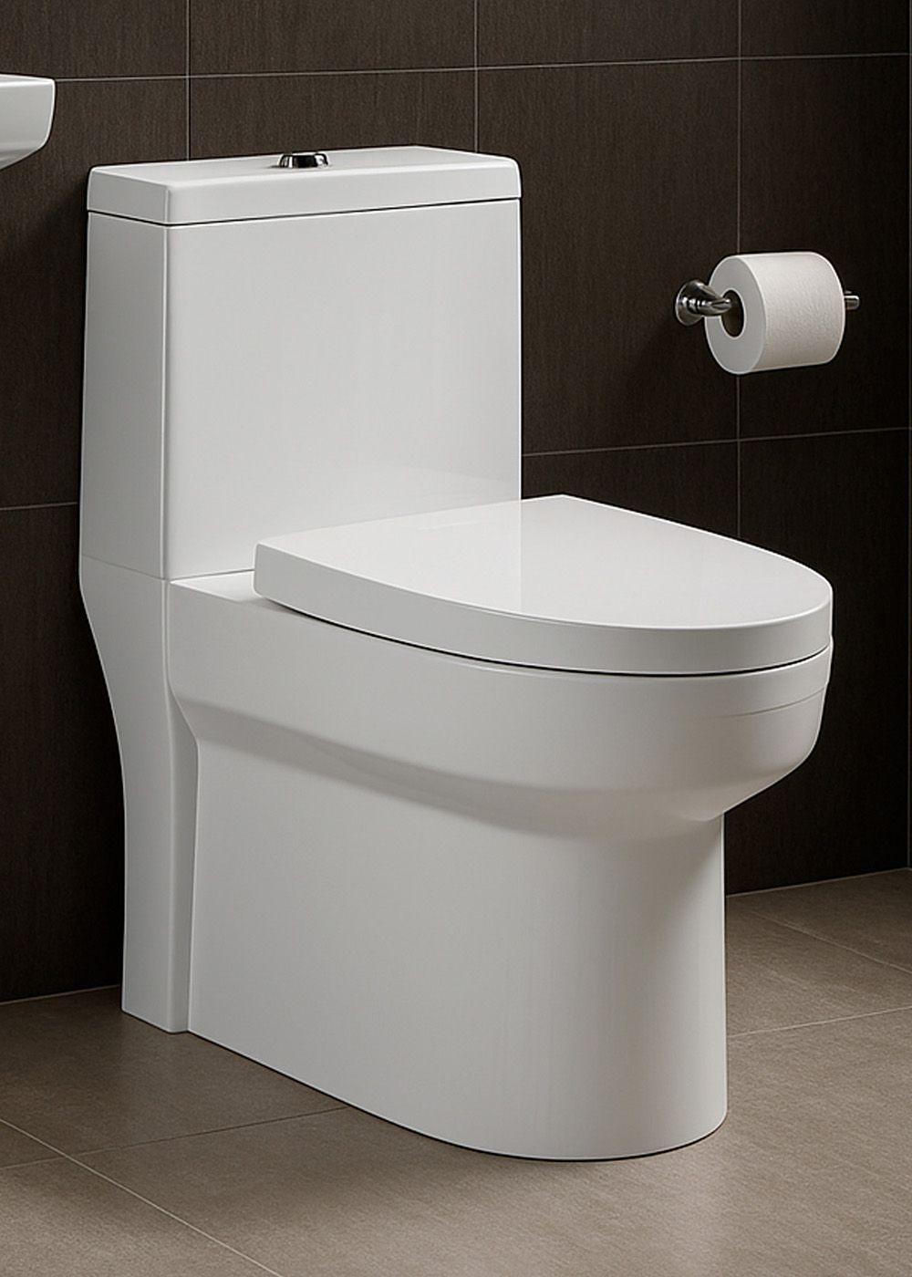 WC One Piece Joytek Millenium 8019 Descarga a Piso 30 cm-3