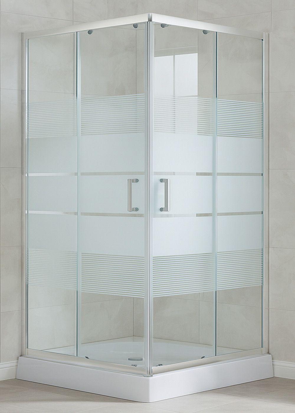 SHOWER DOOR JOYTEK STYLE RECTO BLANCO 90X90X198 CM (INCLUYE RECEPTÁCULO)-2