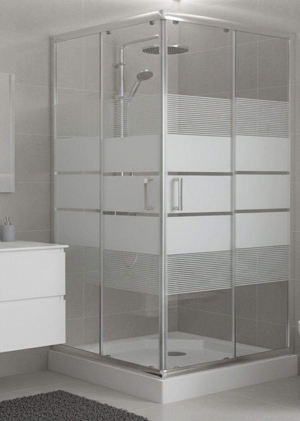 SHOWER DOOR JOYTEK STYLE RECTO BLANCO 90X90X198 CM (INCLUYE RECEPTÁCULO)-6