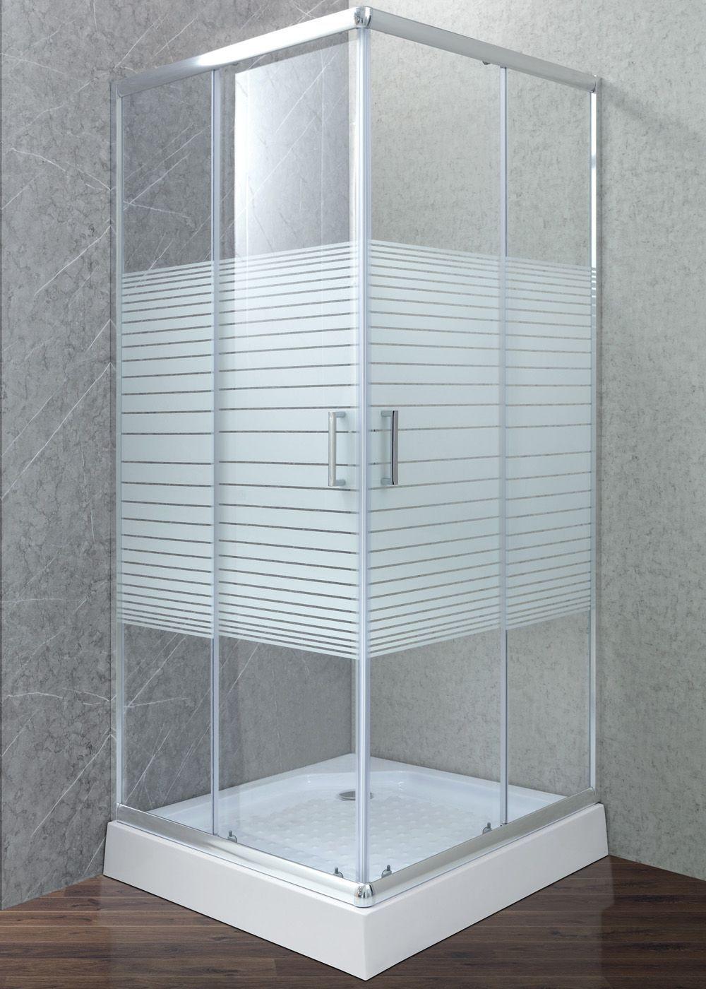 SHOWER DOOR JOYTEK RECTO STRAVA BLANCO 70X70X198 CM (INCLUYE RECEPTÁCULO)-3
