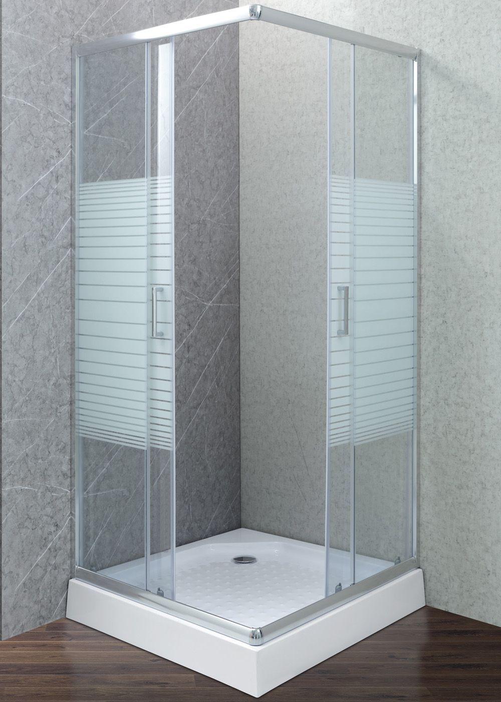 SHOWER DOOR JOYTEK RECTO STRAVA BLANCO 70X70X198 CM (INCLUYE RECEPTÁCULO)-7