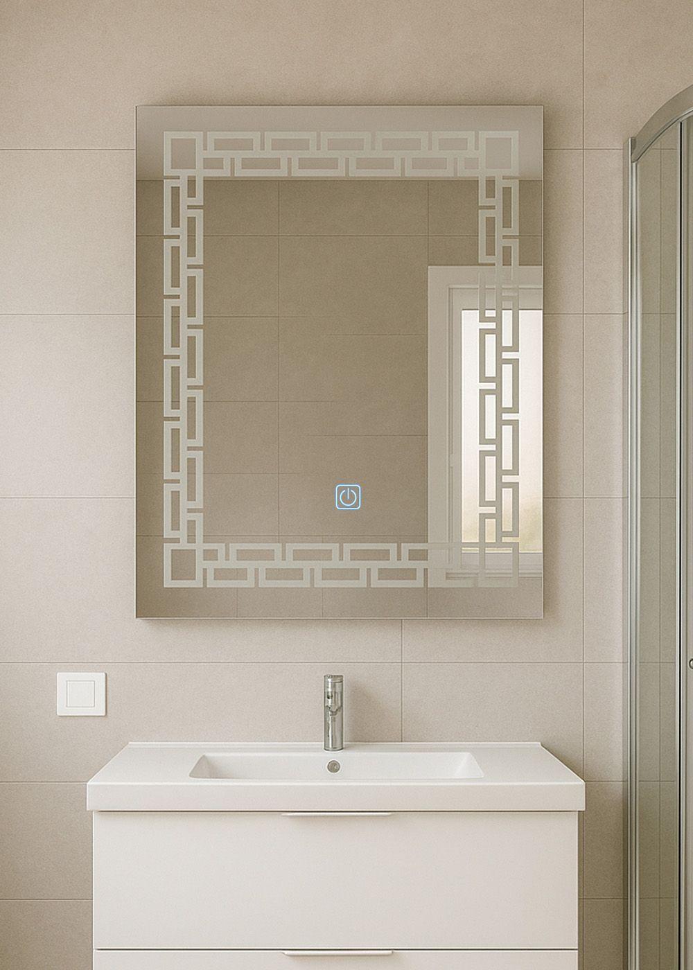 Espejo LED Diseños Joytek Rectangular 80x60 cm-2