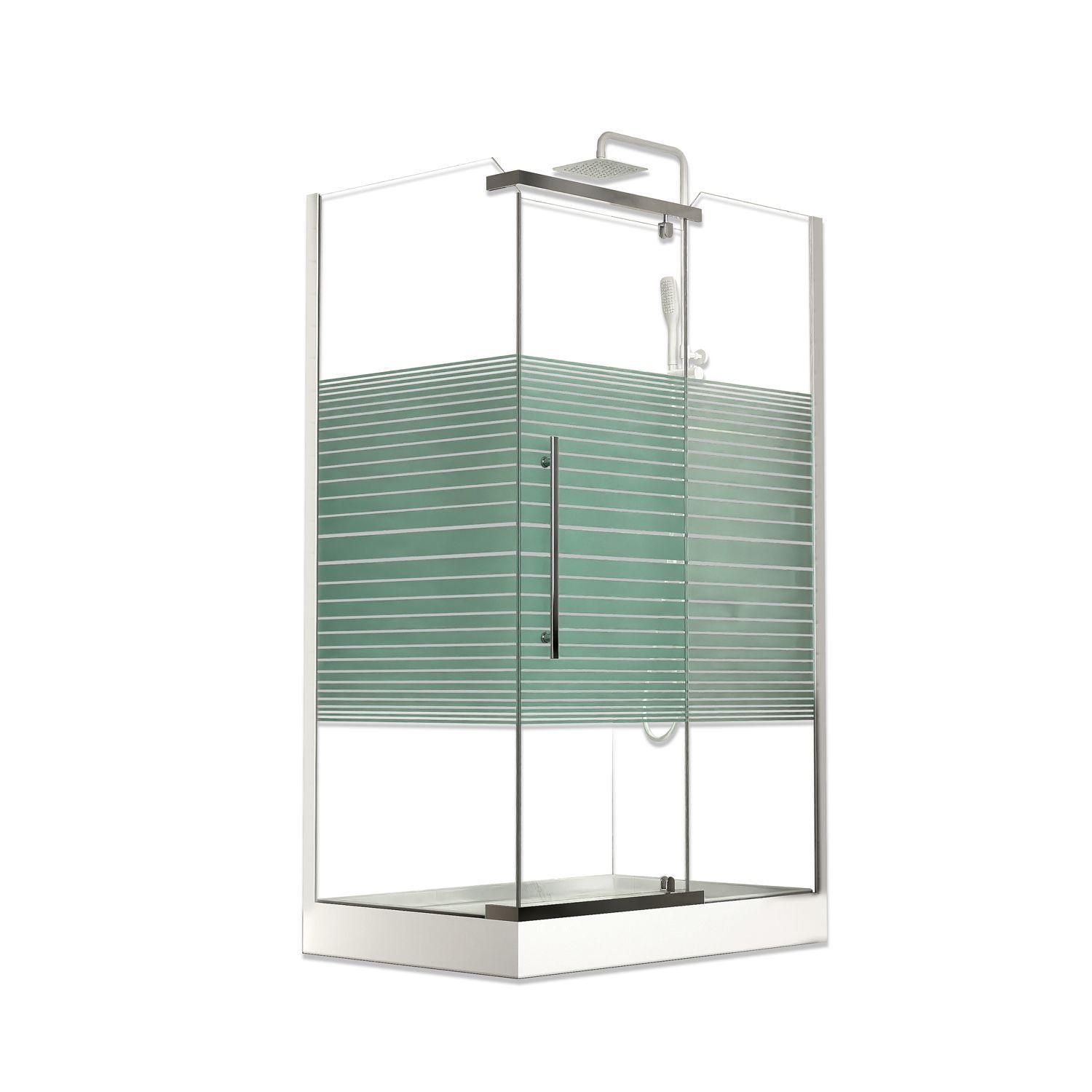 Shower 120x80cm Rectangular Líneas-0