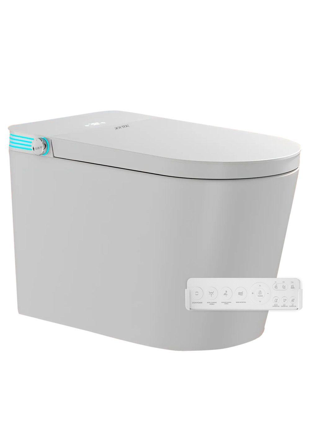 WC Inodoro Inteligente Apertura/Cierre Automático Descarga a Piso 30 cm-3