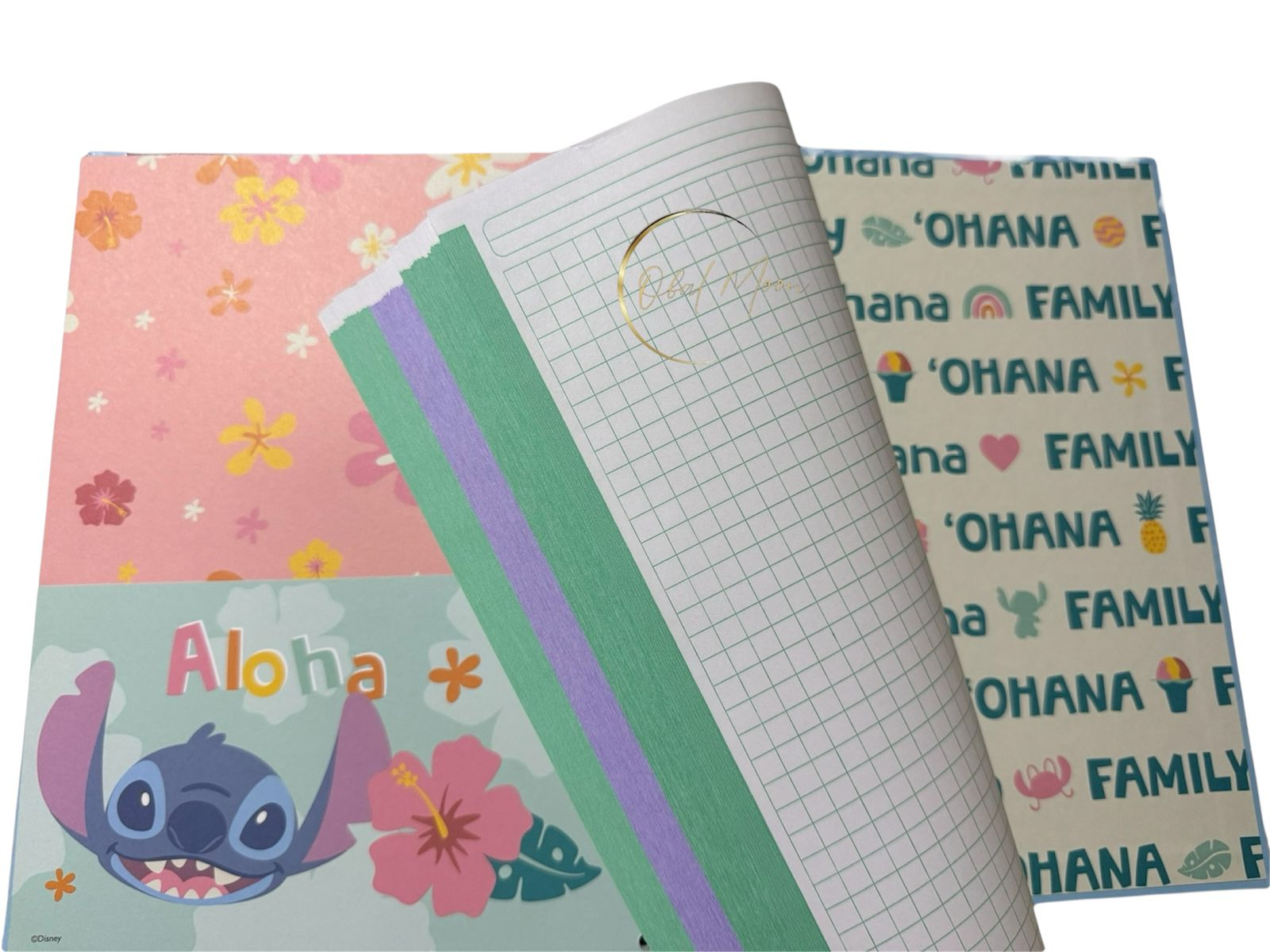 Pack Cuaderno Stich Artel 150 Hojas + 8 Stickers-2