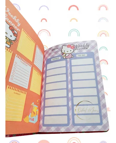 Pack Libreta Hello Kitty, Marca Páginas, 2 Lápices Grafitos-3