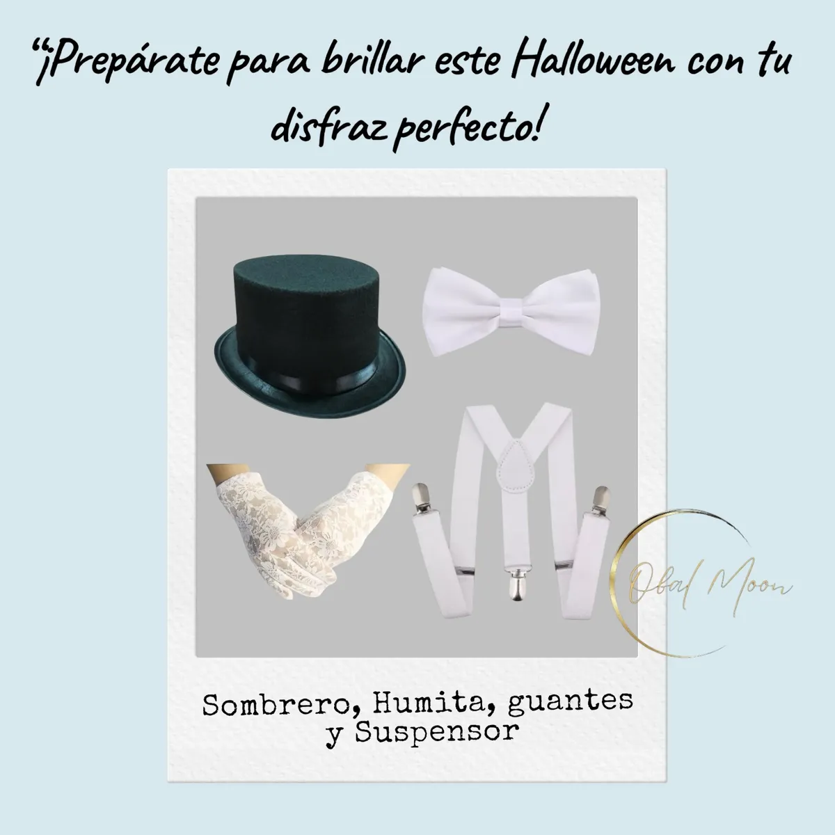 Set Disfraz Sombrero Copa, Guantes, Suspensor, Humita Adulto-2