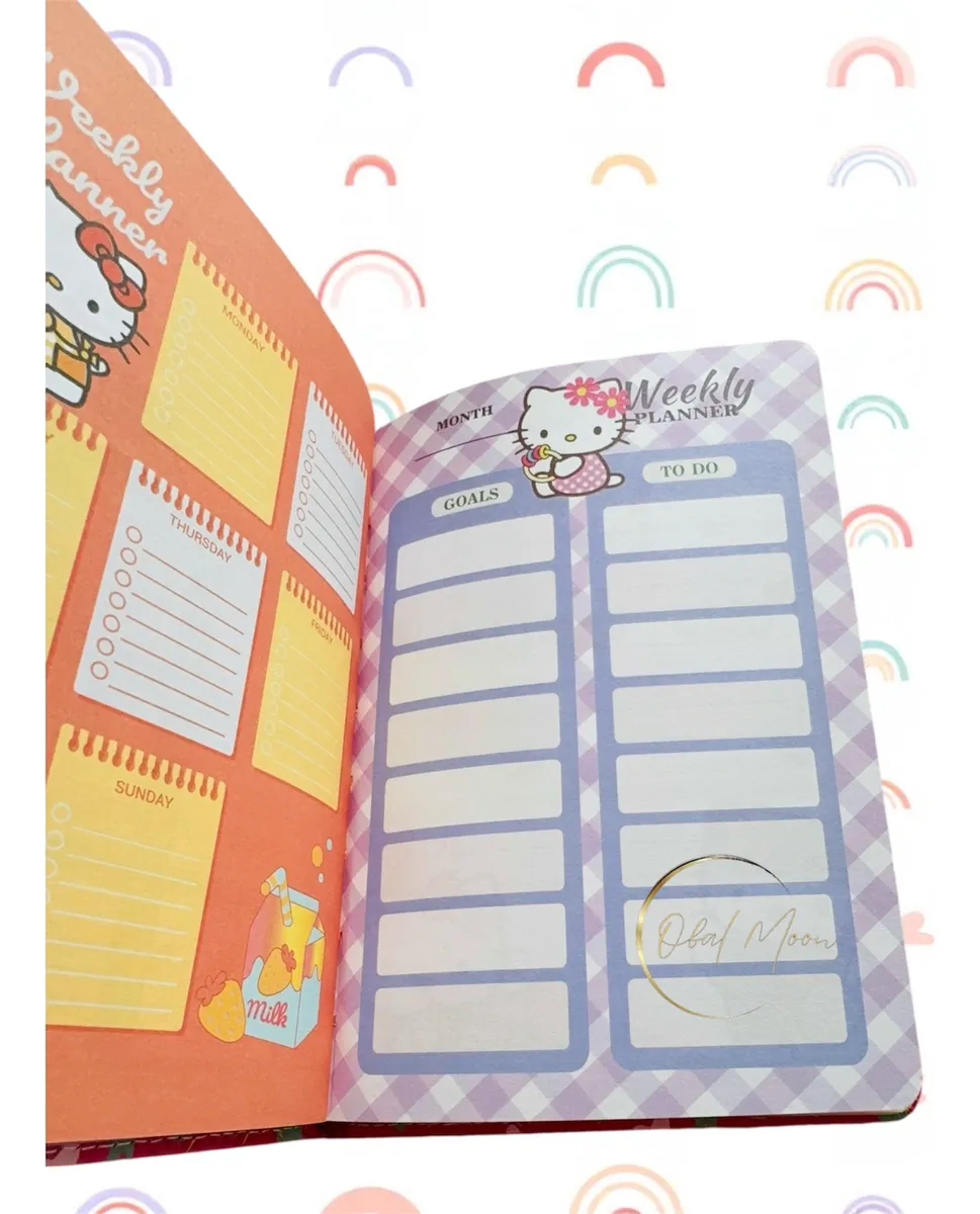 Libreta Hello Kitty, Lápiz Pasta, 2 Lápices Grafito Pack-4