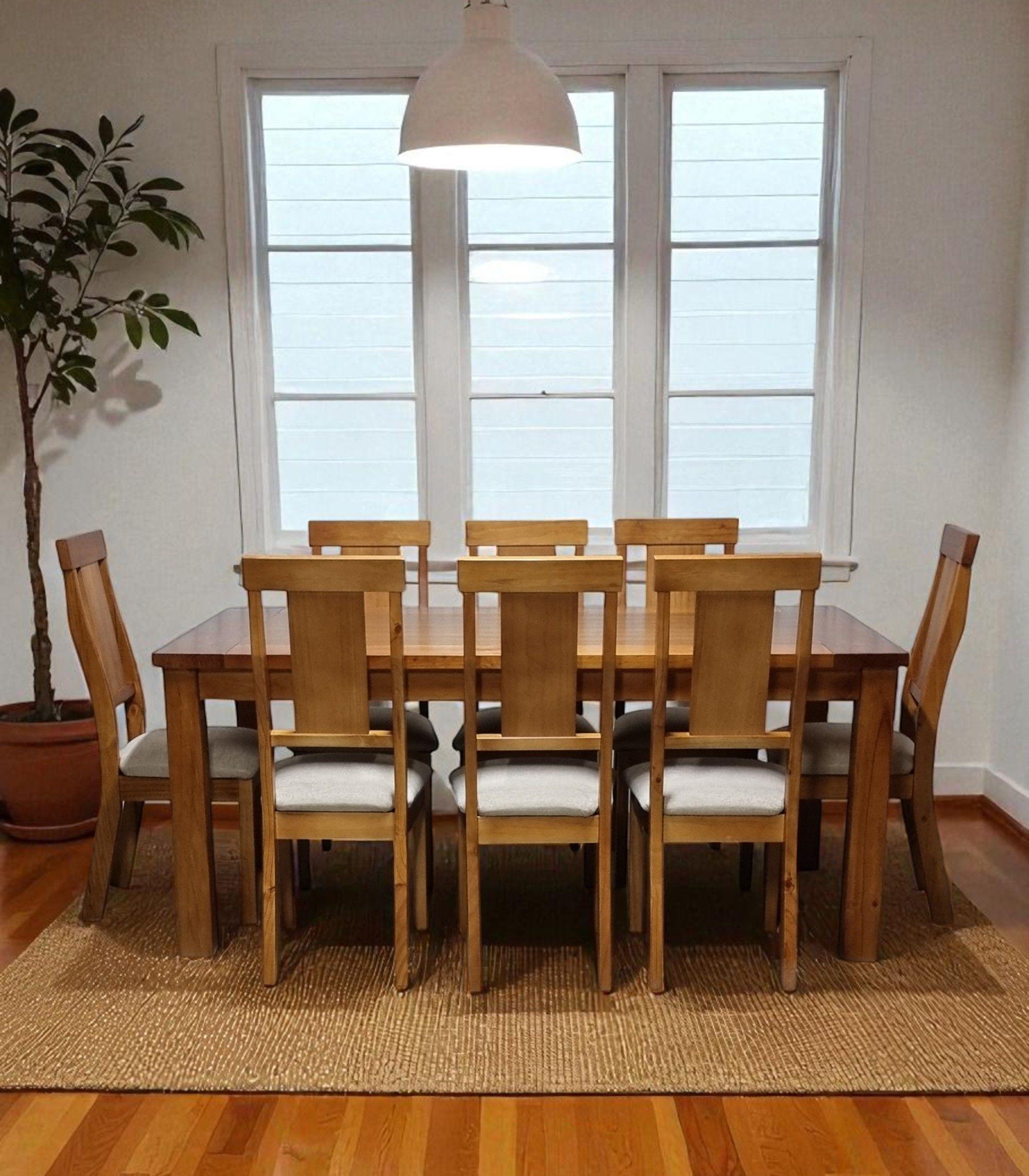 Comedor 8 Sillas Munich Color Canela-3