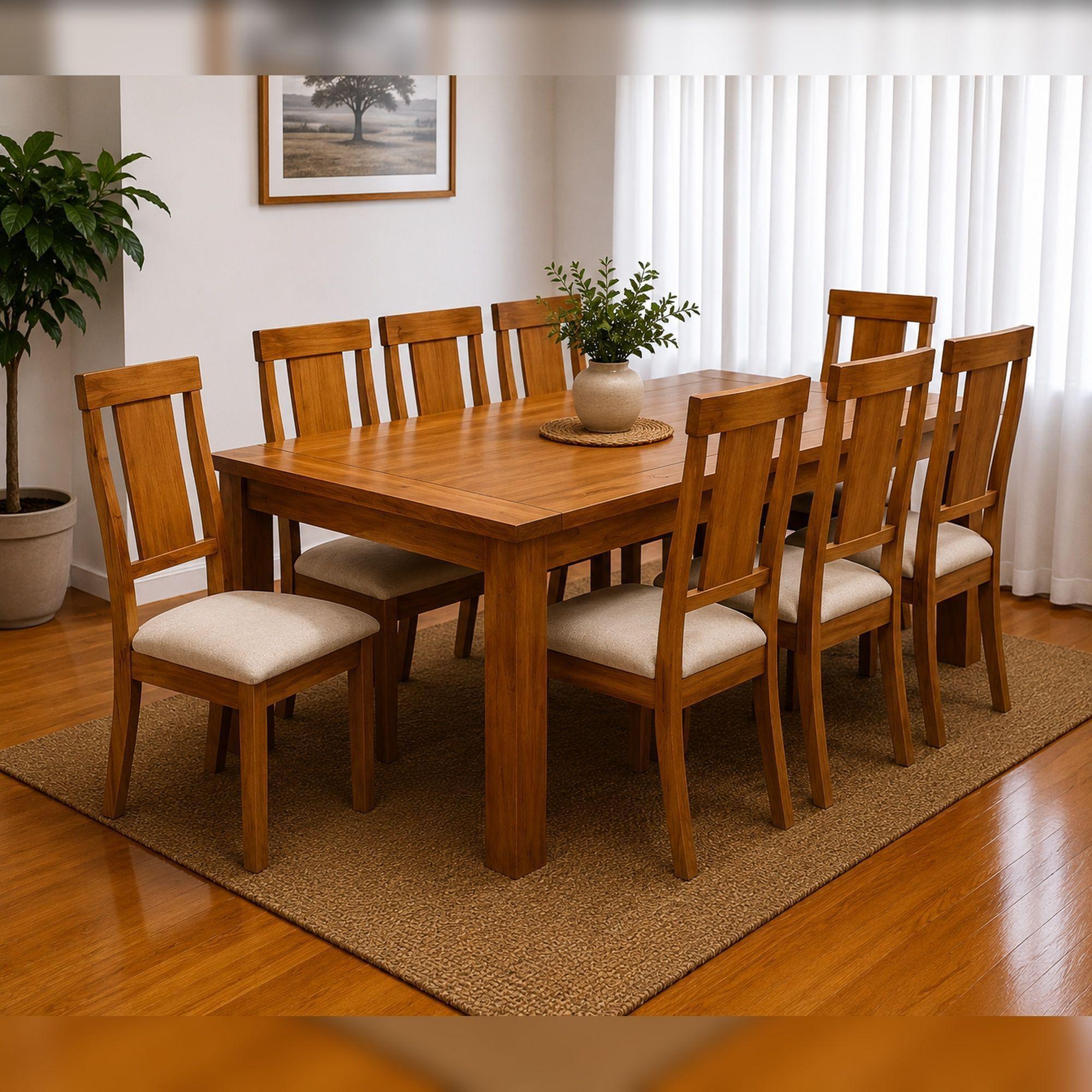Comedor 8 Sillas Munich Color Caramela-2