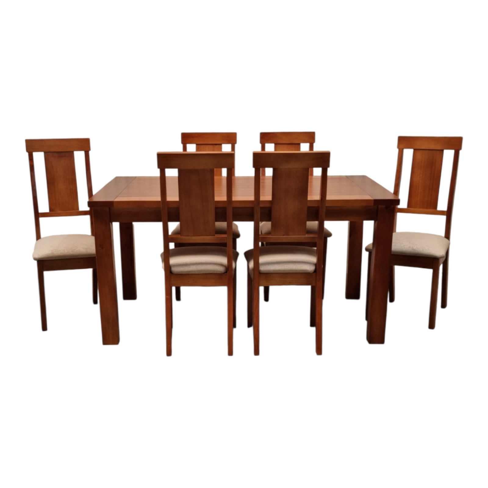 Comedor 6 Sillas Munich Color Canela-3