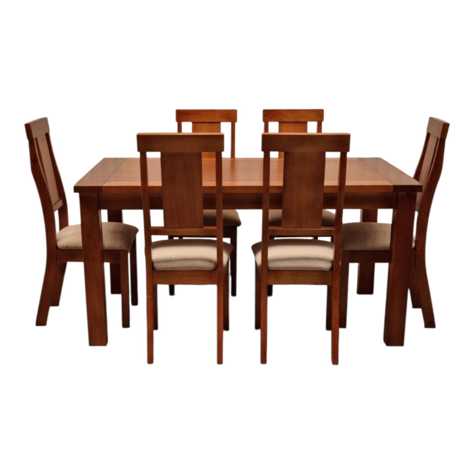 Comedor 6 Sillas Munich Color Canela-4