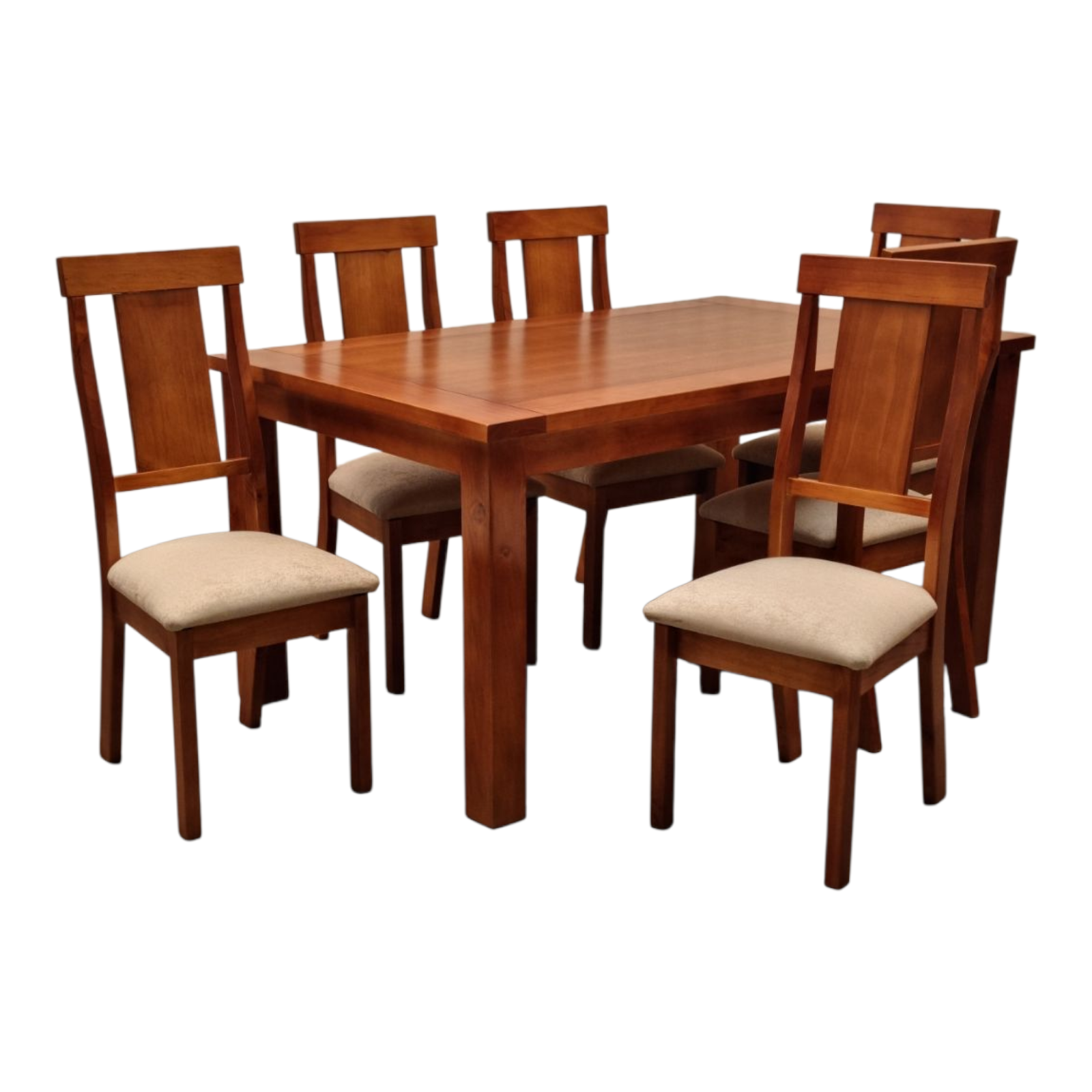 Comedor 6 Sillas Munich Color Canela-5