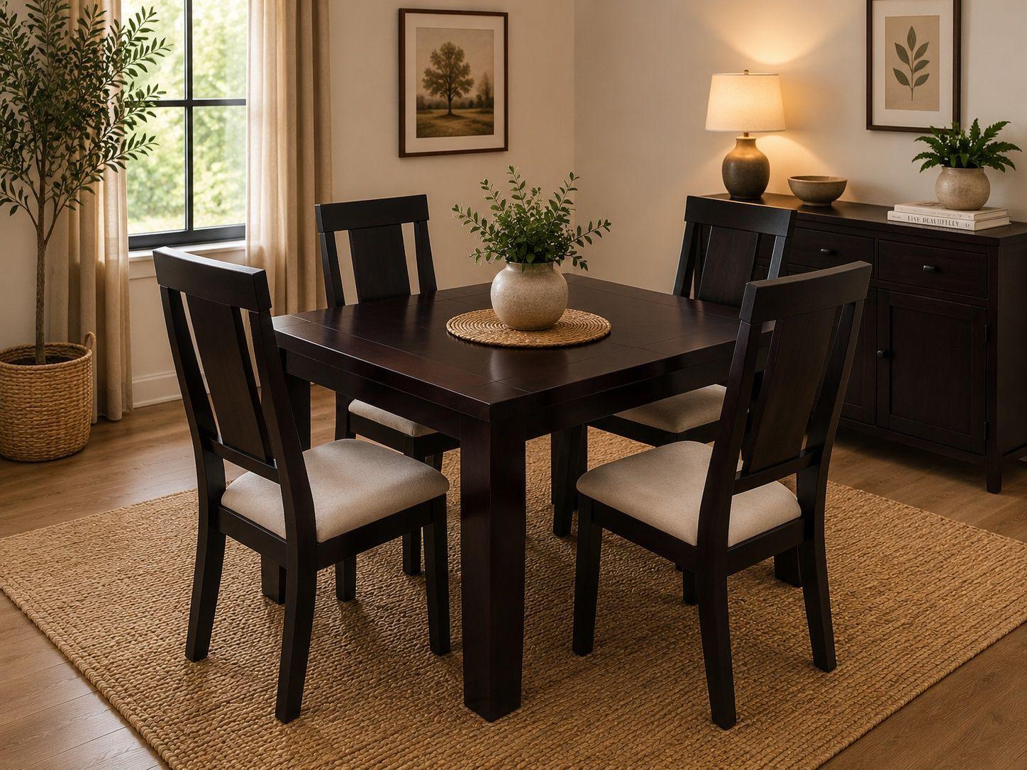 Comedor 4 Sillas Munich Color Chocolate-0