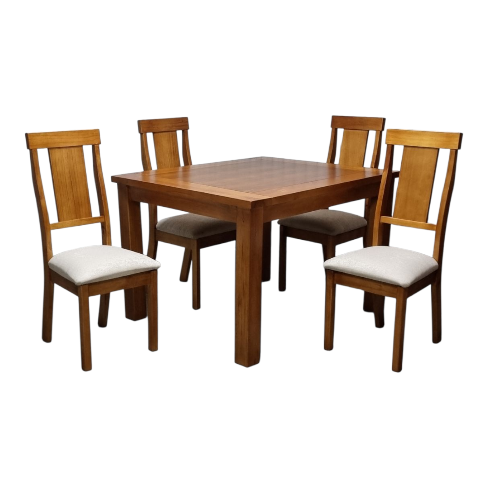 Comedor 4 Sillas Munich Color Canela-2