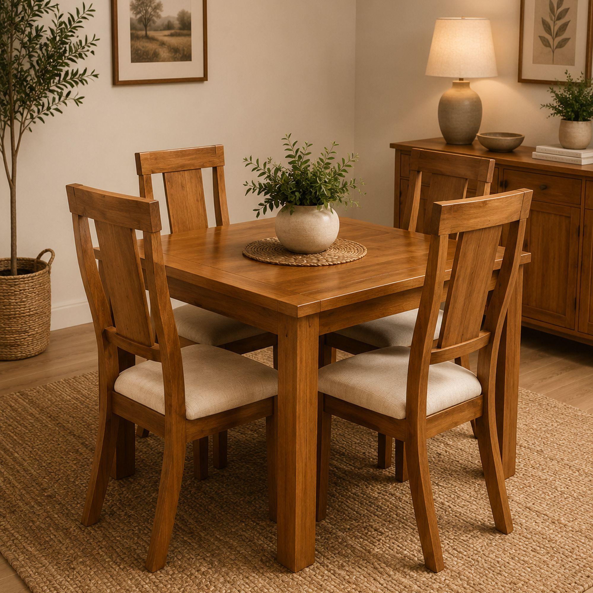 Comedor 4 Sillas Munich Color Caramela-0
