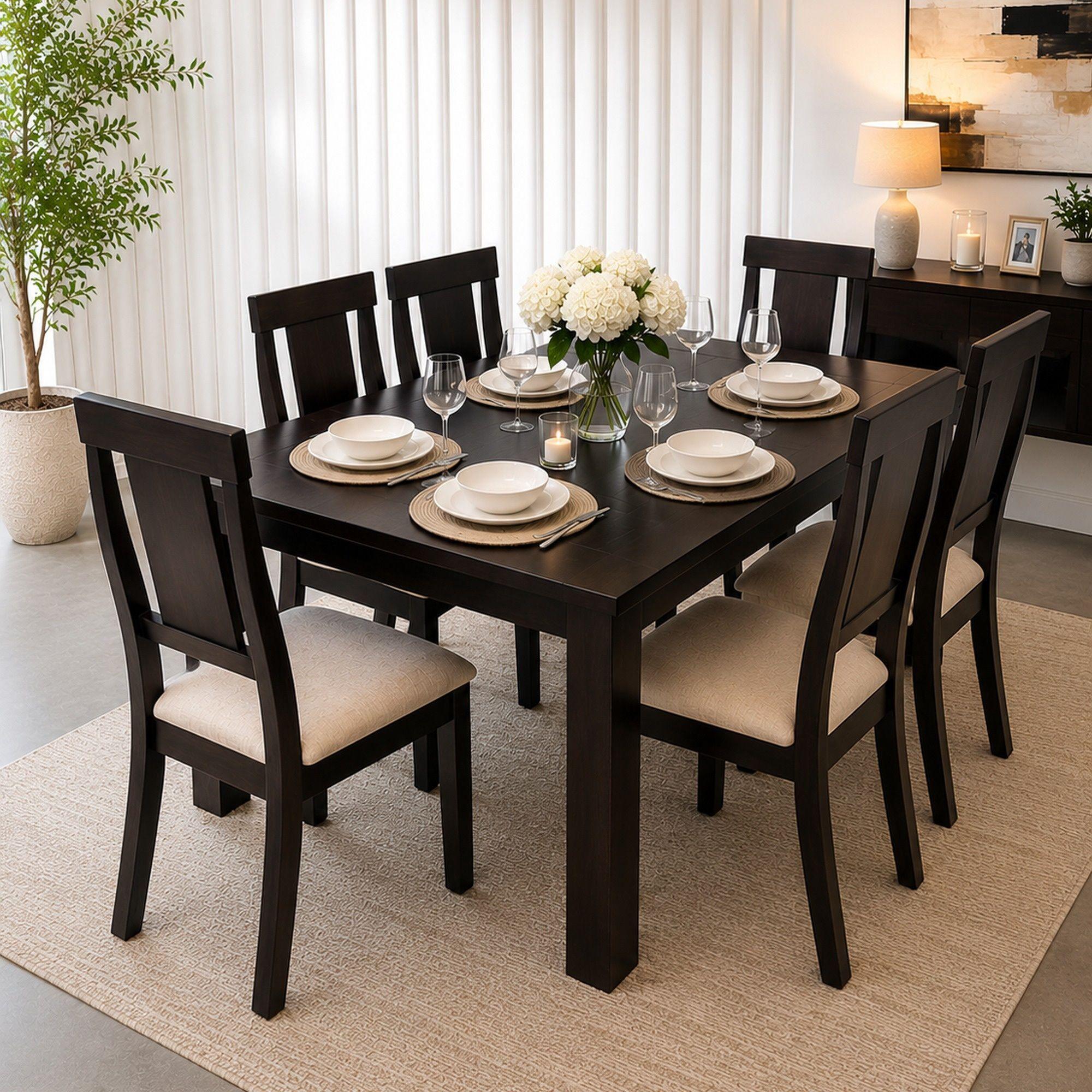 Comedor 6 Sillas Munich Color Chocolate-0