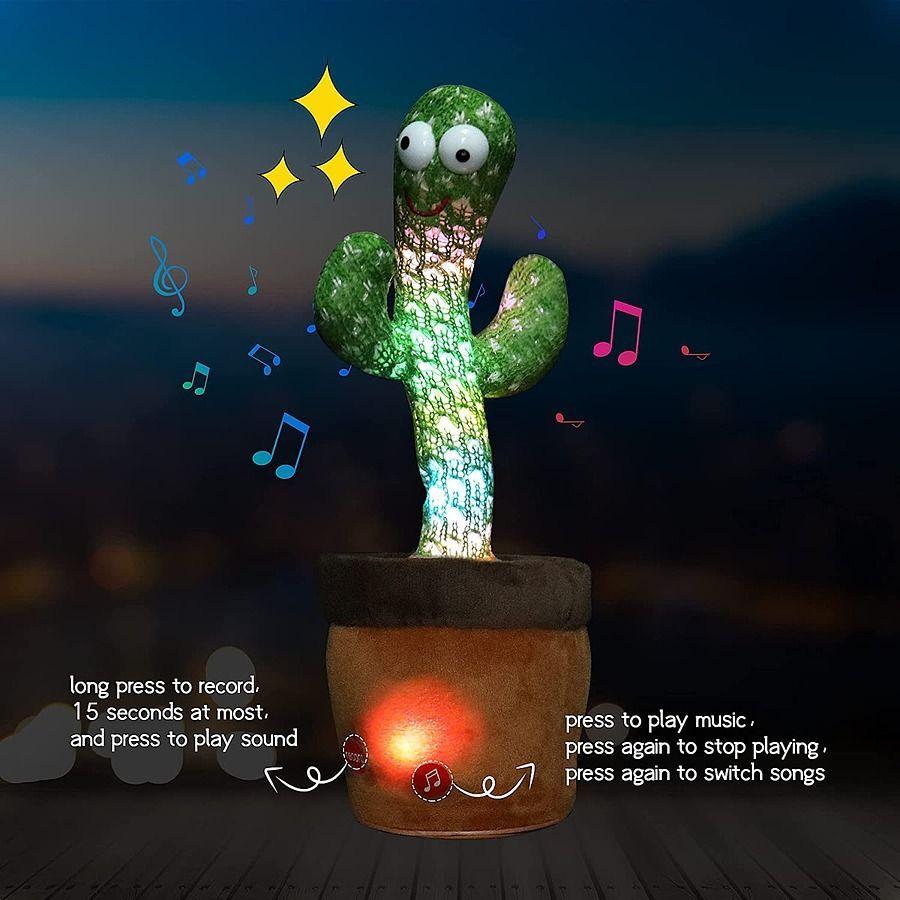 Cactus Bailarin Musical Repetidor de Voz-3