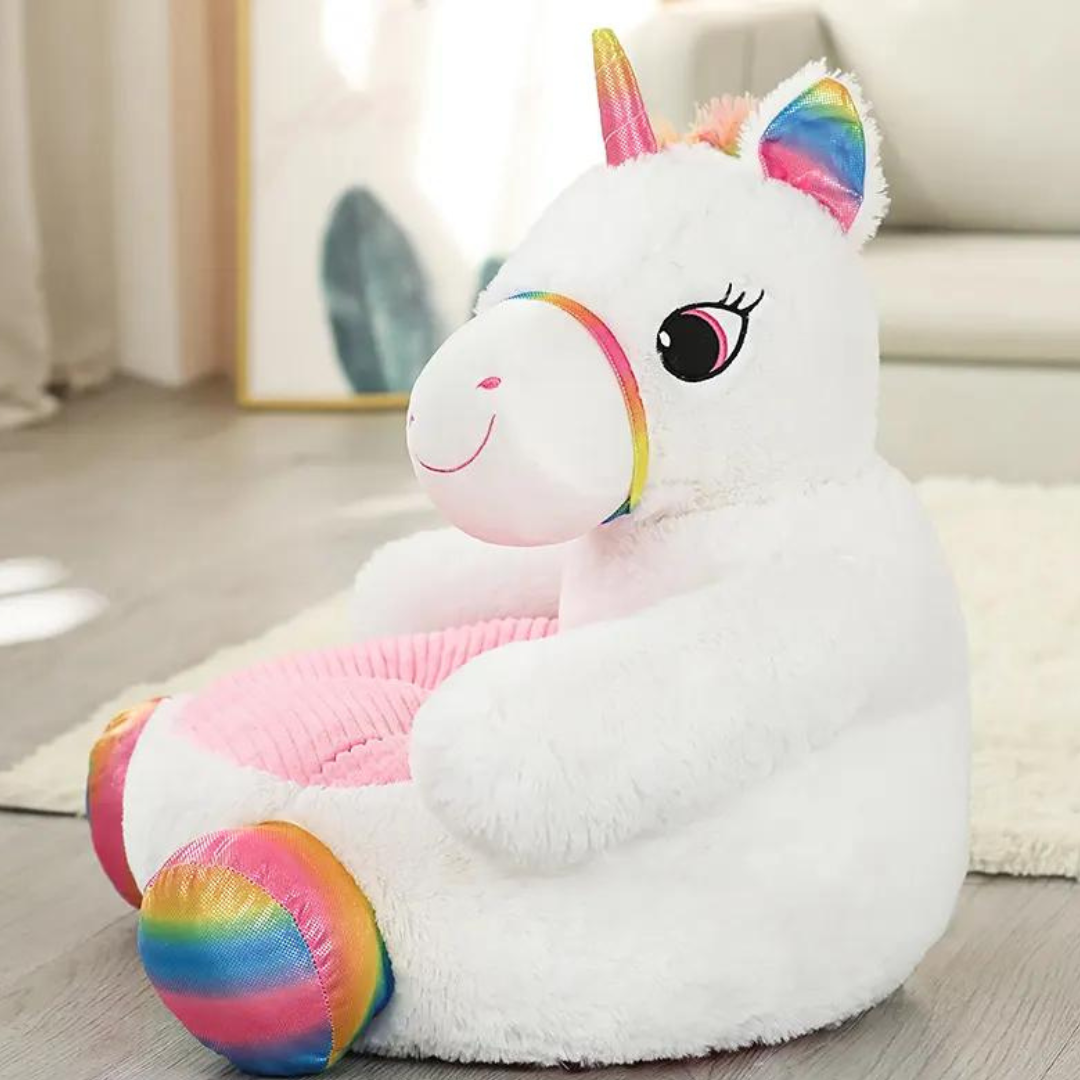 Mini Sofá De Felpa Unicornio Infantil-1