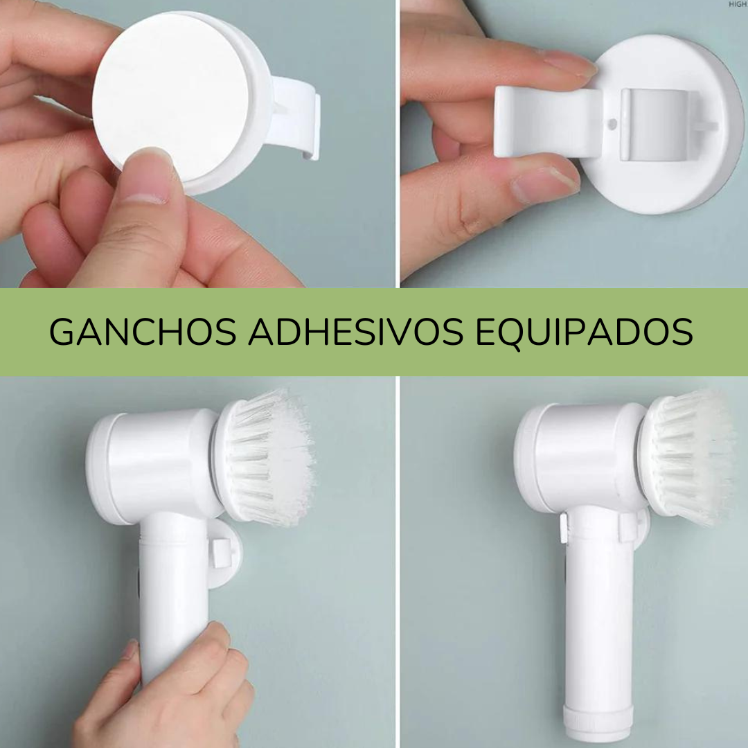 Cepillo de Limpieza Eléctrico 5 en 1 Multifuncional Usb-2