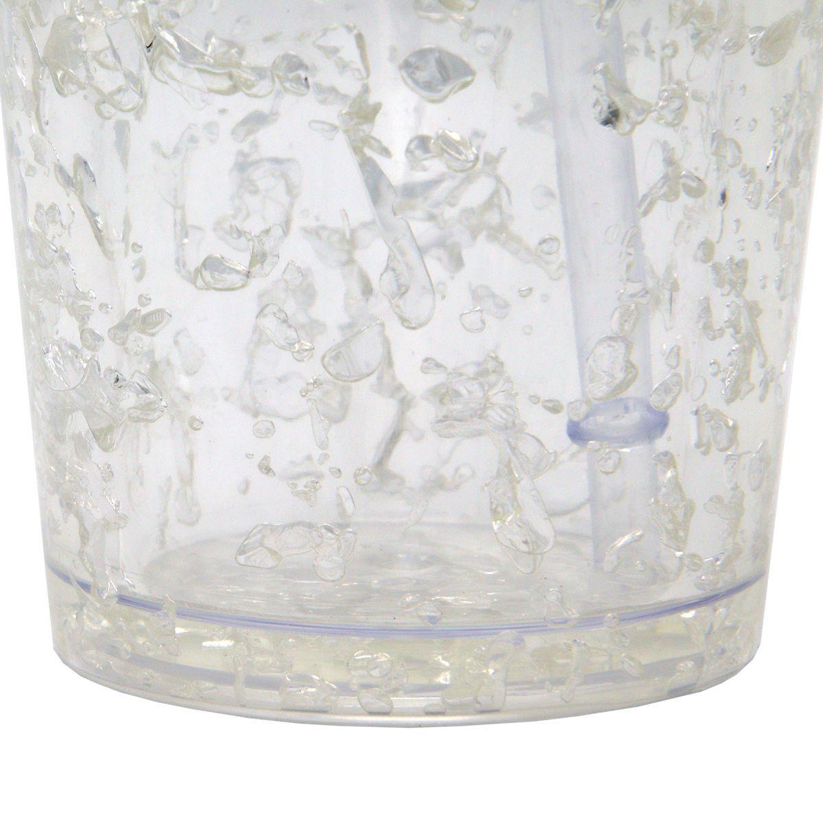 Vaso Transparente Con Bombilla Diseño Minnie / Mickey Con Orejas -3