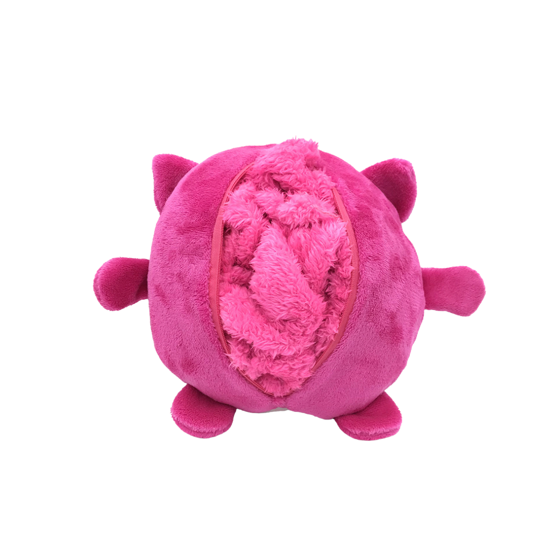  Peluche Polerón Gato Rosa Con Capucha Divertido Y Calentito-4