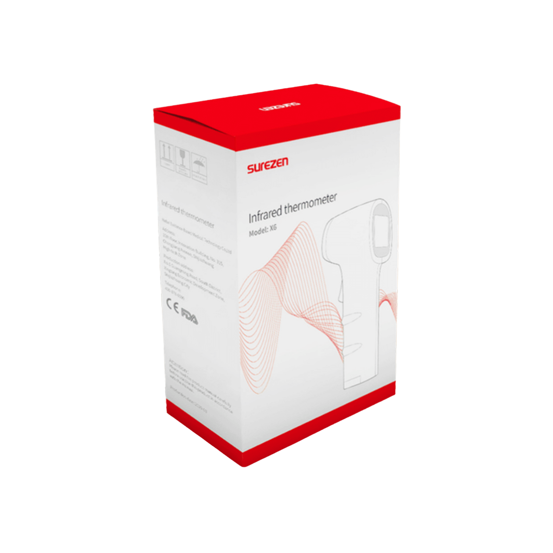 Termómetro Infrarrojo X6 Ce Fda Digital Sin Contacto Surezen-3