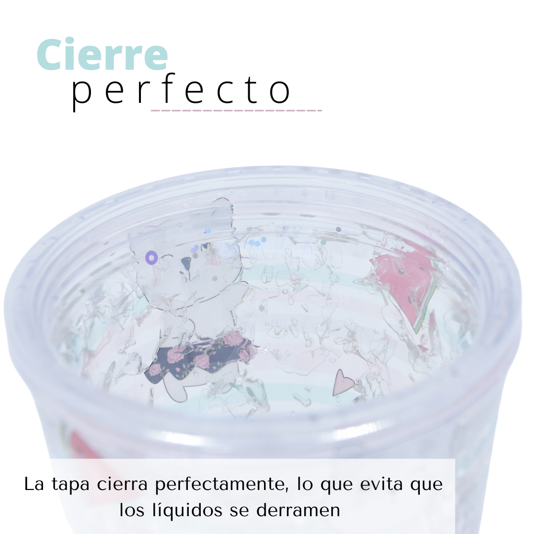 Vaso Monito Morado con Luz Multicolor Diseño Transparente Gato Kawaii-4