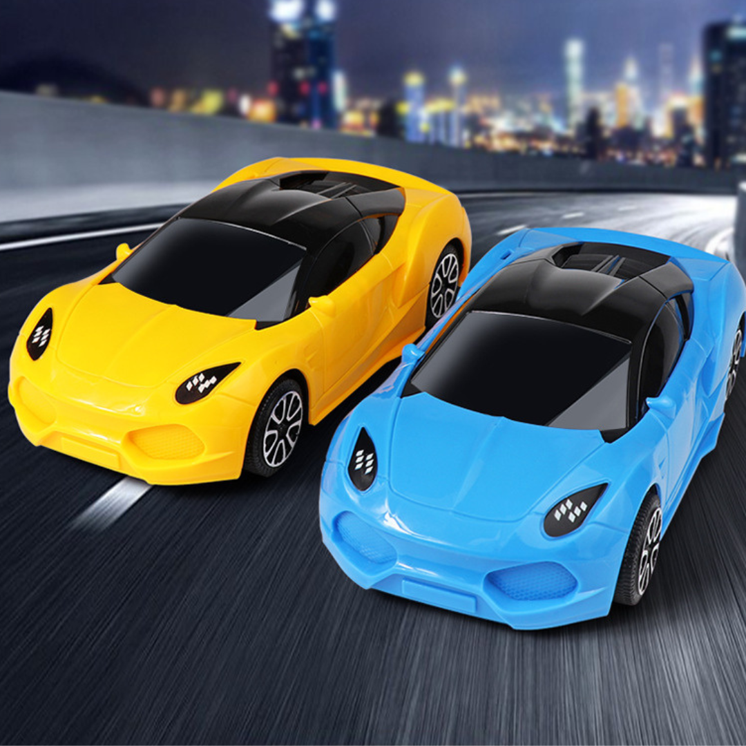 Auto Control Remoto Simulation Car Model Luz Led-3
