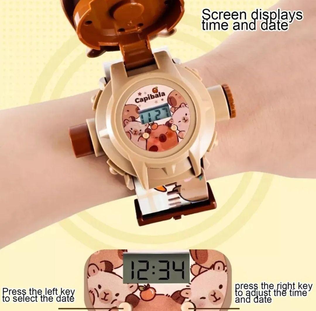 Reloj proyector Capibara-4