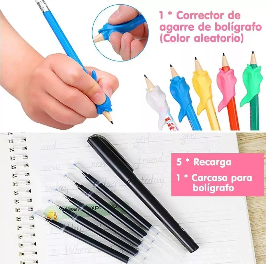 kit 4 Cuadernos magicos caligrafia reutilizables-7