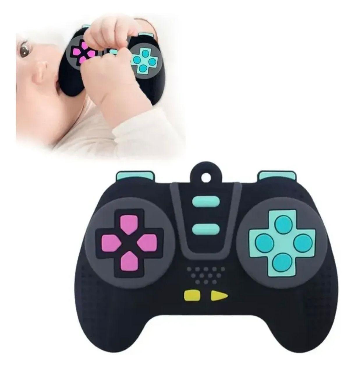 Mordedor de Silicona para Beb s Dise o Control de Videojuegos Gamer-0