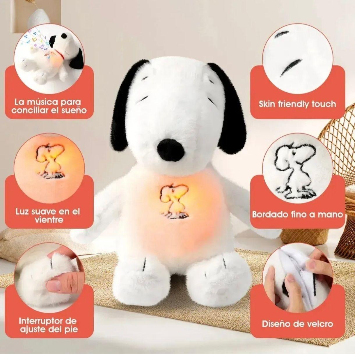 Peluche Snoopy Respirador Con Luz-1