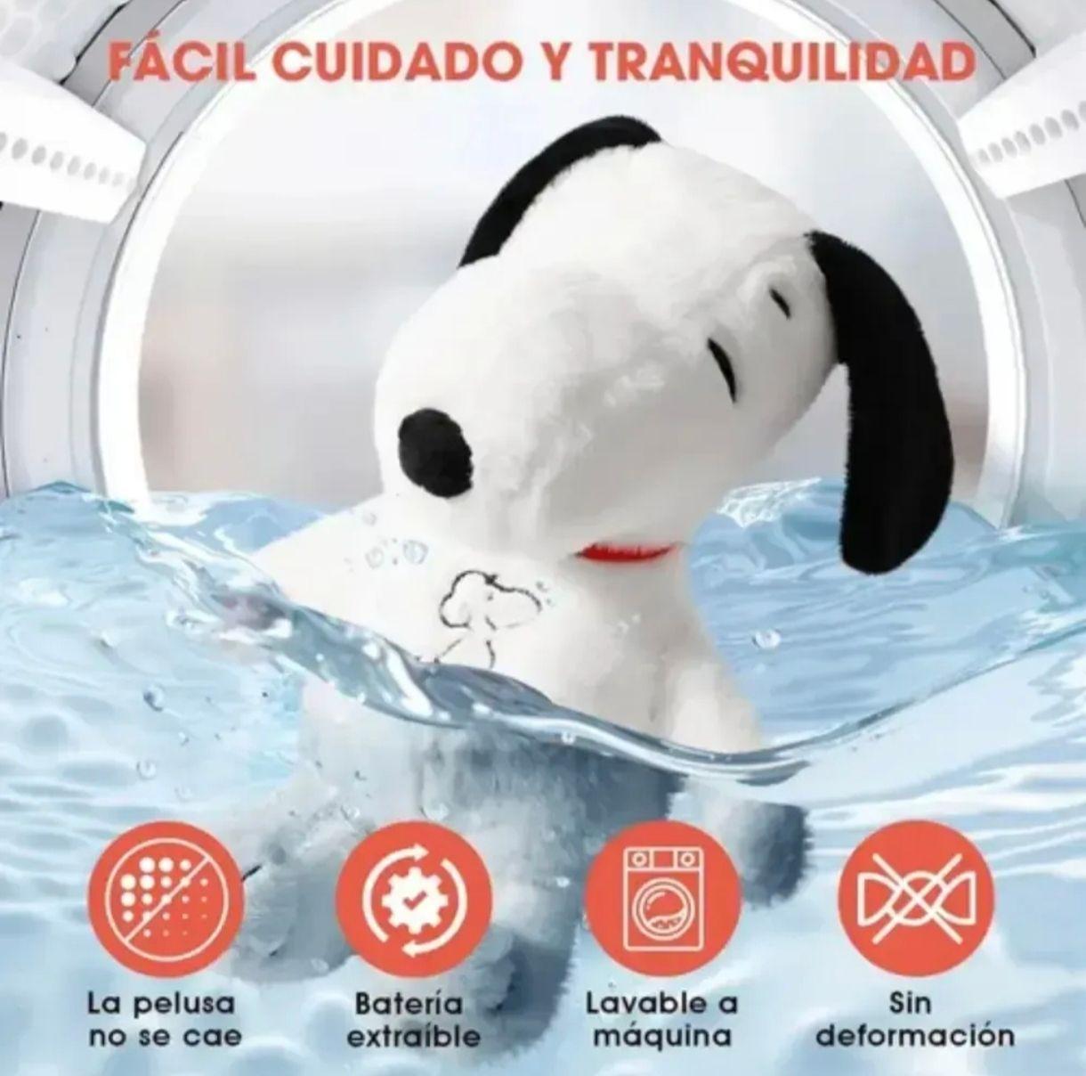 Peluche Snoopy Respirador Con Luz-4