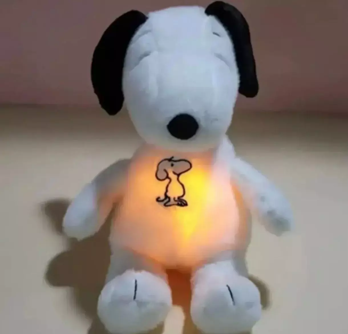 Peluche Snoopy Respirador Con Luz-6